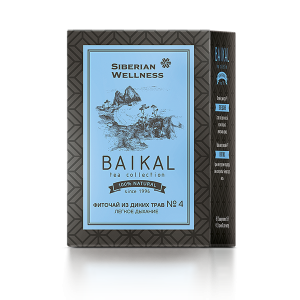 Фиточай из диких трав № 4 (Легкое дыхание) – Baikal Tea Collection