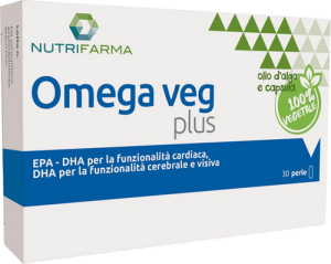 Omega Veg Plus – вегетаріанська Омега-3, 30 капсул