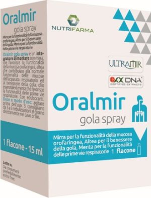Oralmir – спрей для здоров’я горла та ротової порожнини