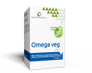Omega Veg Plus – вегетаріанська Омега-3, 60 капсул