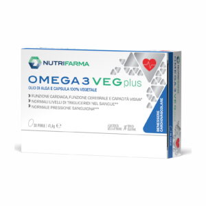 Omega Veg Plus – вегетаріанська Омега-3, 60 капсул
