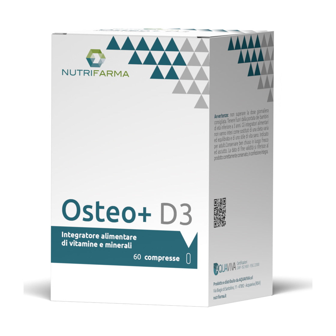 Osteo+ D3 - кальцій і вітамін D3 Osteo+ D3 – кальцій і вітамін D3