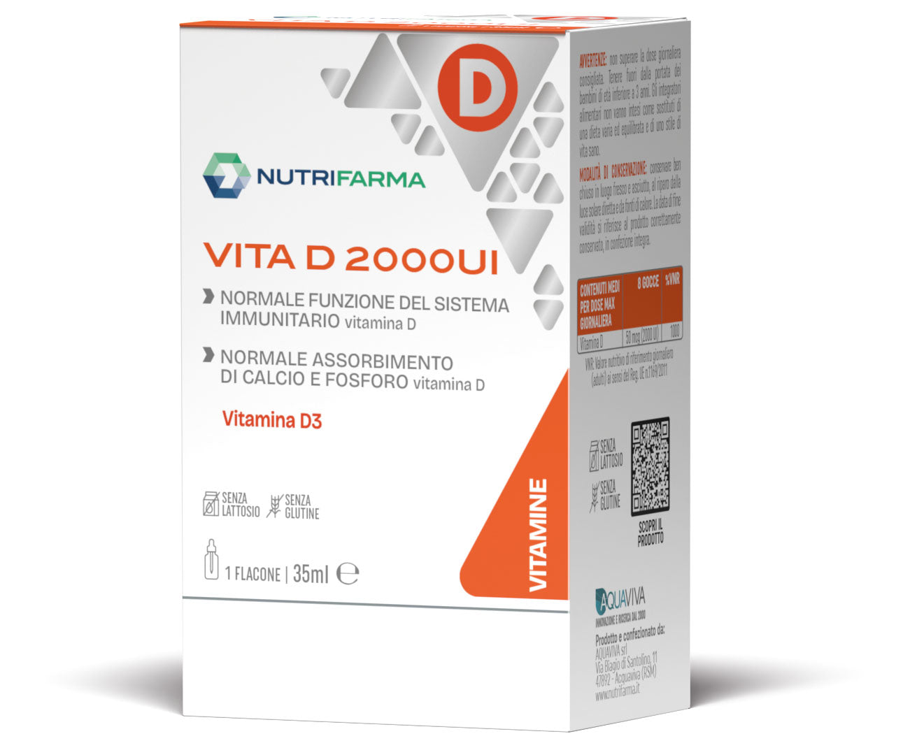 Vita D 2000 UI - вітамін D у краплях Vita D 2000 UI – вітамін D у краплях