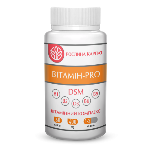 ВІТАМІН - PRO 60 КАП. ВІТАМІН – PRO 60 КАП.