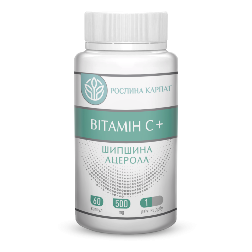 ВІТАМІН С+ 60 КАП. ВІТАМІН С+ 60 КАП.